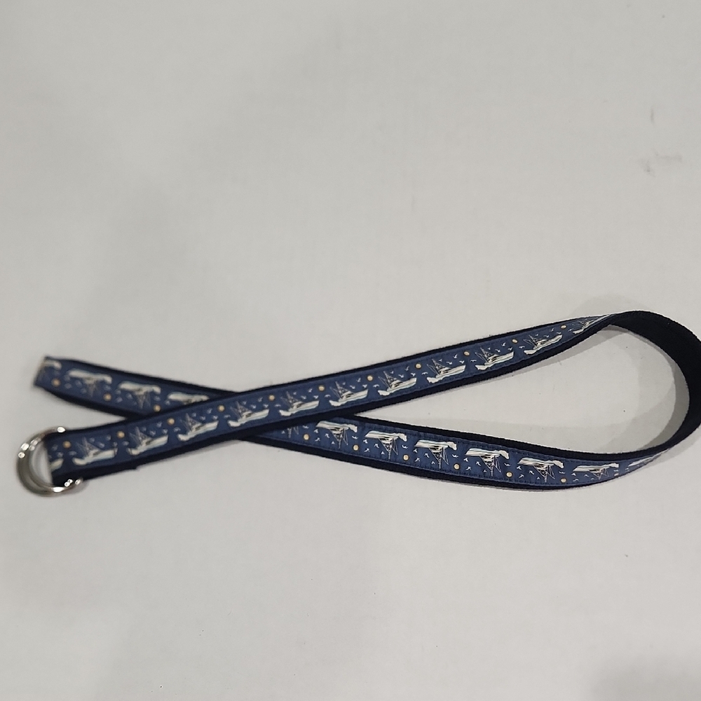 Vineyard Vines Fishing Boat Belt Size Medium